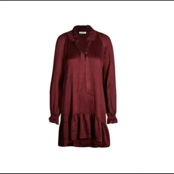 knee length dresses for ladies Palma LONG DRESS WITH LONG SLEEVES main image 1